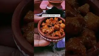 Miniature Delicious Chiken Curry 🤤#shorts #tinycolorfood #food #cooking #classictinyfood #tiny
