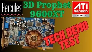 Hercules 3D prophet 9600 XT - Running the ATI Radeon TECH DEMO