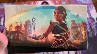MTG - Showing off Bundle Boxes - Phyrexia Compleat, Kaladesh, Ikoria, Dominaria