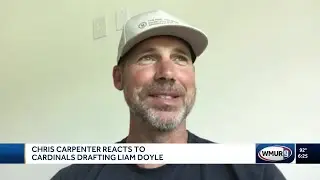 Chris Carpenter reacts to Cardinals drafting Liam Doyle