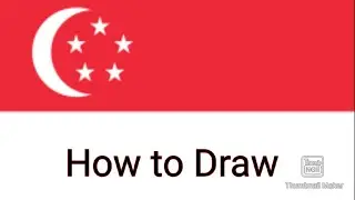 How to Draw: Singapore🇸🇬