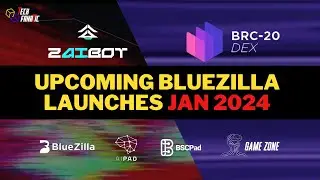 BRC20-DEX и Zaibot: Бычьи январские проекты Bluezilla!