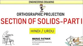 Section of Solids | Concept & Problem Series | Part 1 | Hindi-Urdu
