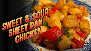 Easy Sweet & Sour Sheet Pan Chicken | One‑Pan Dinner Ready in 30 Minutes