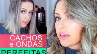 Tutorial Como fazer Cachos e efeito fitagem ondulado com chapinha (Prancha) cabelos curtos BABYLISS