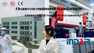 Indair Indoor air technology.FFU Factory tour| A professional clean room equipment manufacturer.