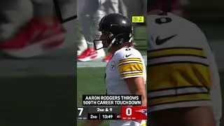 AARON RODGERS MOVES TO 4TH ALL TIME IN TD PASSES!