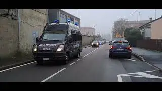 BLITZ CARABINIERI IN UN'AREA DISMESSA TRA PADERNO DUGNANO E CORMANO (MI)