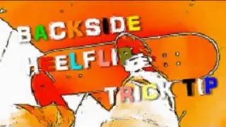 ☺How to Backside Heelflip trick tip☺