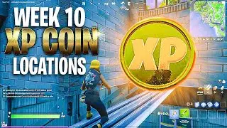 All Week 10 XP Coin Locations! (Fortnite Season 5 Week 10 XP Coins)