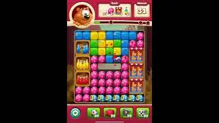 TOON BLAST Levels 5128 - 5134 [No Boosters]