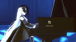 《3Dピアノ》自宅で指トラ&times;鍵盤がリアルタイムで連動する魔法のような3Dピアノ《#夜世生宵》