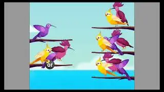 Bird Sort!kids video!kids!bird cartoons! kids vehicle! kids games!birds!#birds