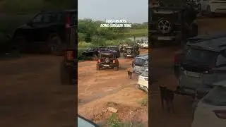 Leopard Trail in Mahindra Thar | Off-Road Adventure 🐾🚙 #automobile #mahaindra #scorpio #offroad