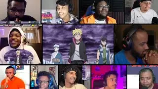 Team 7 VS Boro (Part 2) | Reaction Mashup | Boruto Episode 207