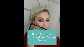 Demo: Revolution Reloaded Iconic Division Eyeshadow Palette