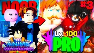 *LUCKIEST* Duo To Pro In Anime Vanguards Roblox! Noob To Pro #3