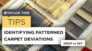 IDENTIFYING PATTERNED CARPET DEVIATIONS | Drop vs Set