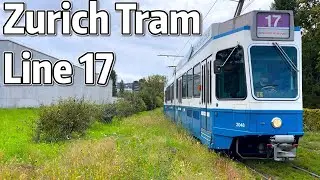 ⁴ᴷ⁶⁰ Exploring Z&uuml;rich's Tram System - Line 17