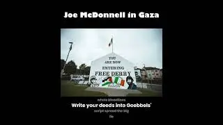 Joe McDonnell in Gaza