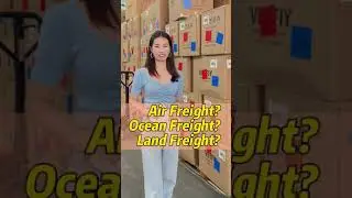 Air frieght? Ocean freight ? Land freight? #shipping #logistics #fyp