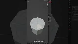 Better cylinder topology in blender #blender #modelling #tutorial