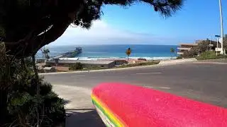 Surfing San Diego | Shooting Scripps Pier | GoPro POV Raw |