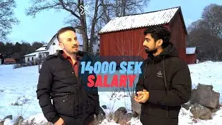 First Job in Sweden | Journey in Sweden | 14000 SEK Salary