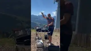 DJ set on TOP of the Swiss Mountains, soon in a CASTLE pt2 Join us now #fyp