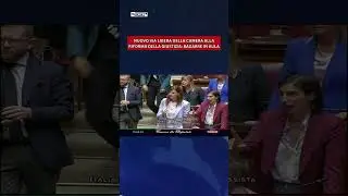 Nuovo via libera della Camera alla riforma della giustizia: bagarre in Aula