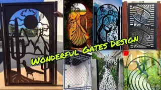 35 Modern Gate Design 2024 | iron Gate Design For Home Garden |