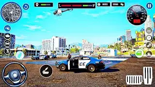 Real Police Car Chase Simulator 3D Game - Real Cop Cars Driving Simulator 2025 - Android GamePlay
