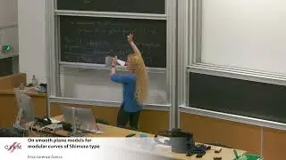 Elisa Lorenzo Garcia : On smooth plane models for modular curves of Shimura type