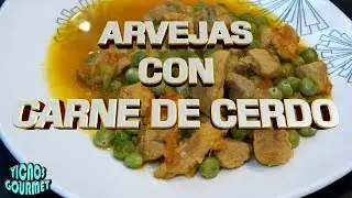 COMO PREPARAR  GUISADO DE ARVEJAS Con Carne de Cerdo #recetasyicaos #cocina #comida #recetas #recipe