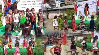 Traditional costume walk|| Cultural Day Cum Literary Meet|| New Life School 