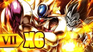 YEAH THEY MESSED UP LOL... 6X ZENKAI BUFFED COOLER IS BROKEN!!! (Dragon Ball Legends)