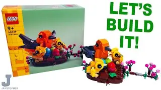 LEGO Icons 2023 Birds Nest 40639 Complete Build & Review