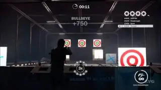 Just Cause 3 - Revolver Training Course | Shooting Gallery Challenge - Free Roam Gameplay (PC HD)