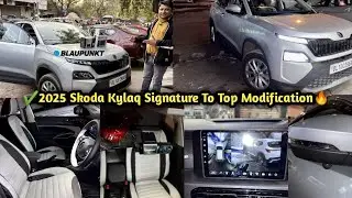 ✅ 2025 Skoda Kylaq Signature Modified✅ Kylaq base to top Modified✅ Kylaq 360&bull; Camera✅Skoda kylaq