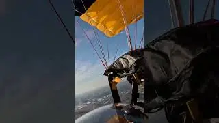 POV you're a Golden Knight jumping into the 2024 Army-Navy game