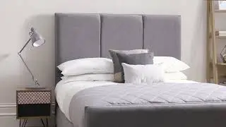 Aspen High Foot End Fabric Bed Frame - MyBedFrames