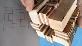 Woodturning projects for beginner - make a beautiful pencil case using super simple lathe 