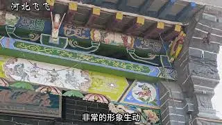 清朝孙悟空画像什么样子？来河北200多年古庙看看！还有八戒沙僧#关帝庙 #历史古迹 #古建筑 #清朝 #嘉庆 #旅行