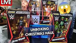 🔴LIVE- UNBOXING HAUL + CHATTING - UNBOXING BRAY WYATT, JOHN CENA , DOMINIK, AND HORNSWOGGLE