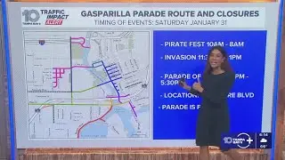 Gasparilla-road closures and tips to get in and around the parade route