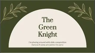 The Green Knight Review