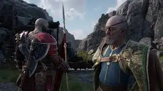 God of War Ragnarok - Forging Destiny: Odin Talks to Kratos 