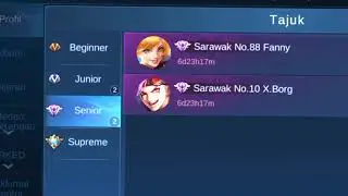 PRESET ALIGHT MOTION PROFILE AND TITLE MOBILE LEGEND