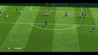 FIFA 18 career mode set piece goal