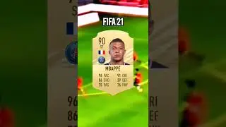 📉 Kylian Mbapp&eacute;'s FIFA Evolution (FIFA 17-23) 💪😎